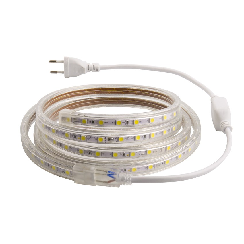 tira led 220v 120 leds/m luz blanca al mejor precio